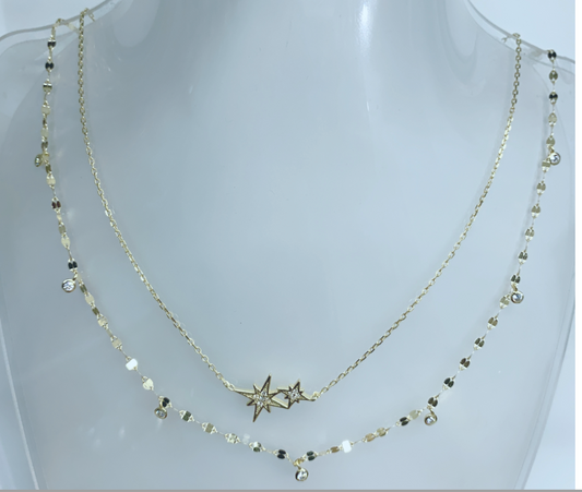 Starry Layered Necklace