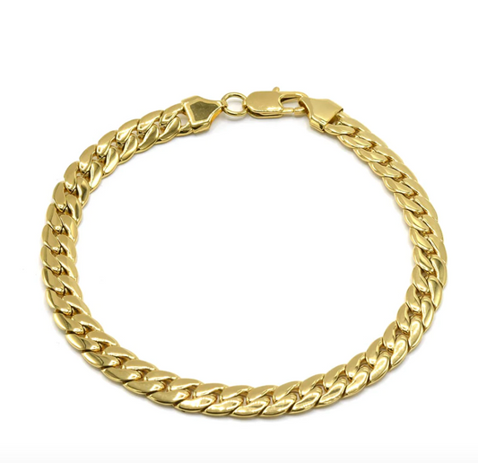 Chunky chain anklet